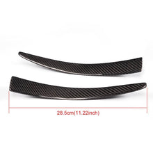 Load image into Gallery viewer, Carbon Fibre Front Canards 2 Pieces for BMW F80 M3 F82 F83 M4 14-20