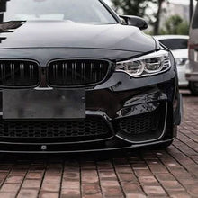 Load image into Gallery viewer, Carbon Fibre Front Canards 2 Pieces for BMW F80 M3 F82 F83 M4 14-20