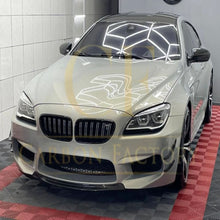Load image into Gallery viewer, Carbon Fibre Front Canards Set for BMW F06 F12 F13 M6 11-18