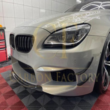 Load image into Gallery viewer, Carbon Fibre Front Canards Set for BMW F06 F12 F13 M6 11-18