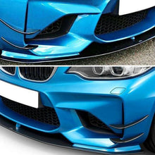 Load image into Gallery viewer, Carbon Fibre Front Canards Set for BMW F87 M2 16-21