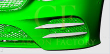 Load image into Gallery viewer, Carbon Fibre Front Side Grille Trims for Mercedes W213 E Class Saloon 16-18