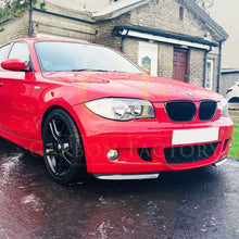 Load image into Gallery viewer, Carbon Fibre Front Splitter Covers for BMW E87 1 Series M Sport 04-13
