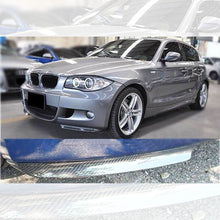 Load image into Gallery viewer, Carbon Fibre Front Splitter Covers for BMW E87 1 Series M Sport 04-13