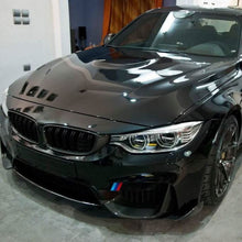 Load image into Gallery viewer, Carbon Fibre Front Splitter Extensions for BMW F80 M3 F82 F83 M4 14-20