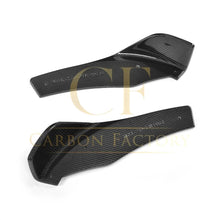 Load image into Gallery viewer, Carbon Fibre Front Splitter Extensions for BMW F80 M3 F82 F83 M4 14-20