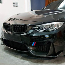 Load image into Gallery viewer, Carbon Fibre Front Splitter Extensions for BMW F80 M3 F82 F83 M4 14-20