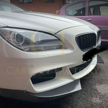 Load image into Gallery viewer, Carbon Fibre Front Splitter for BMW F06 F12 F13 6 Series Front Bumper Covers 11-18