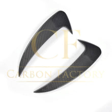 Load image into Gallery viewer, Carbon Fibre Rear Bumper Trims for Mercedes C238 E Class Coupe 17-Present