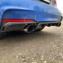 Load image into Gallery viewer, Carbon Fibre Rear Diffuser Dual Exhaust for BMW F30 F31 3 Series 12-19