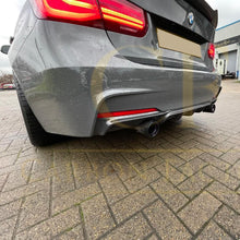 Load image into Gallery viewer, Carbon Fibre Rear Diffuser Dual Exhaust for BMW F30 F31 3 Series 12-19