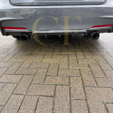 Load image into Gallery viewer, Carbon Fibre Rear Diffuser Dual Exhaust for BMW F30 F31 3 Series 12-19