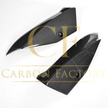 Load image into Gallery viewer, Carbon Fibre Rear Diffuser Extensions for Tesla Model S 14-15