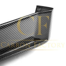 Load image into Gallery viewer, Carbon Fibre Rear Diffuser Extensions for Tesla Model S 14-15