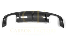 Load image into Gallery viewer, Carbon Fibre Rear Diffuser (Quad Exhaust) for Audi A3 S Line S3 Saloon 13-15