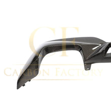 Load image into Gallery viewer, Carbon Fibre Rear Diffuser Quad Exhaust for BMW G20 G21 3 Series M Sport 19-22