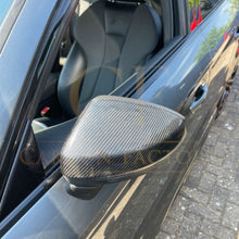 Load image into Gallery viewer, Carbon Fibre Replacement Mirror Covers for Audi 8V A3 S3 RS3 13-20