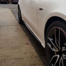 Load image into Gallery viewer, Carbon Fibre Side Skirts Trims for Mercedes C238 E Class Coupe 17-Present