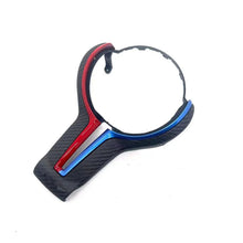 Load image into Gallery viewer, BMW Carbon Fibre Steering Wheel Centre Airbag Surround Trim (Various Models)