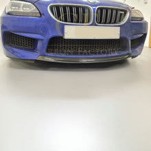 Load image into Gallery viewer, Centre Insert Pre-Preg Carbon Fibre Front Splitter for BMW F06 F12 F13 M6 11-18