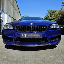 Load image into Gallery viewer, Centre Insert Pre-Preg Carbon Fibre Front Splitter for BMW F06 F12 F13 M6 11-18