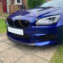 Load image into Gallery viewer, Centre Insert Pre-Preg Carbon Fibre Front Splitter for BMW F06 F12 F13 M6 11-18