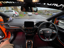 Load image into Gallery viewer, Car Enhancements UK - Real Carbon Fibre Steering Wheel Trim (Bottom Section Only) Fiesta MK8/8.5 | Focus MK4/4.5 | Puma MK2 | Kuga MK3/3.5
