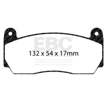 Load image into Gallery viewer, EBC RP1 Track pads for EBC Bakes Racing Apollo-4R (100 Series) DP002 (DP8002/2RP1 )