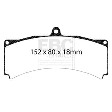 Load image into Gallery viewer, EBC RPX Track pads for AP Racing CP5560 CP3894D46 (DP8012RPX) Front