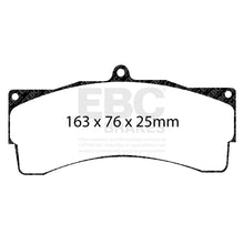 Load image into Gallery viewer, EBC Racing RP-1 Track and Race Brake Pads (DP8033RP1)