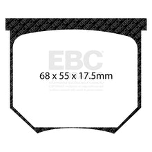 Load image into Gallery viewer, EBC Yellowstuff 4000 Series Street and Track Brake Pad Set (DP4034R)