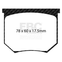 Load image into Gallery viewer, EBC Bluestuff NDX Trackday Brake Pad Set (DP5035NDX)
