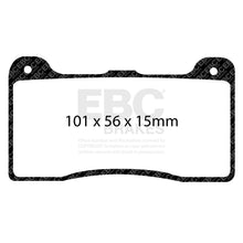 Load image into Gallery viewer, EBC Racing RP-X Track and Race Brake Pads (DP8039RPX)