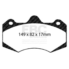 Load image into Gallery viewer, EBC Orangestuff 9000 Series Race Brake Pad Set (DP9062)