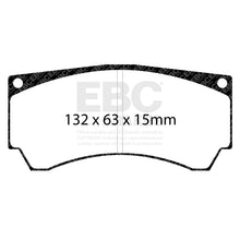 Load image into Gallery viewer, EBC RPX Track pads for Alcon Mono 4 PNP4489 (DP8066RPX) Front