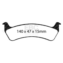 Load image into Gallery viewer, EBC Ultimax OE Replacement Brake Pad Set (DP1129)