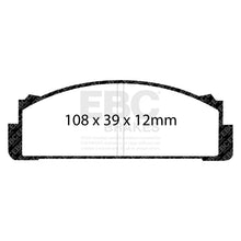 Load image into Gallery viewer, EBC Ultimax OE Replacement Brake Pad Set (DP112)