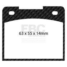 Load image into Gallery viewer, EBC Bluestuff NDX Trackday Brake Pad Set (DP5114NDX)