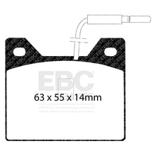Load image into Gallery viewer, EBC Ultimax OE Replacement Brake Pad Set (DP122)
