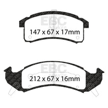 Load image into Gallery viewer, EBC Greenstuff 2000 Series Sport Brake Pad Set (DP21271)