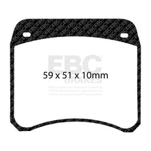 Load image into Gallery viewer, EBC Yellowstuff 4000 Series Street and Track Brake Pad Set (DP4128R)