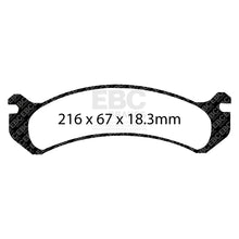Load image into Gallery viewer, EBC Greenstuff 6000 Series Truck and SUV Brake Pad Set (DP61305)
