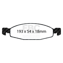 Load image into Gallery viewer, EBC Brakes Greenstuff Pad and Plain Disc kit (PD01KF752)
