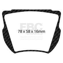 Load image into Gallery viewer, EBC Greenstuff 2000 Series Sport Brake Pad Set (DP2134)