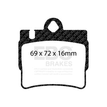 Load image into Gallery viewer, EBC Yellowstuff 4000 Series Street and Track Brake Pad Set (DP41364R)