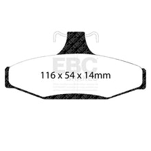 Load image into Gallery viewer, EBC Yellowstuff 4000 Series Street and Track Brake Pad Set (DP41501R)
