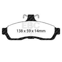 Load image into Gallery viewer, EBC Redstuff 3000 Series Sport Brake Pad Set (DP31502C)