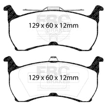 Load image into Gallery viewer, EBC Greenstuff 2000 Series Sport Brake Pad Set (DP21504)