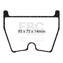 Load image into Gallery viewer, EBC Yellowstuff 4000 Series Street and Track Brake Pad Set (DP41513R)