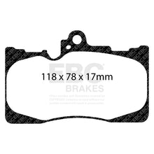 Load image into Gallery viewer, EBC Ultimax OE Replacement Brake Pad Set (DP1589)